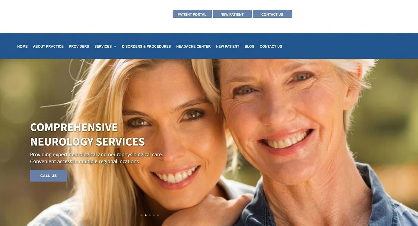 US Medical Practice website